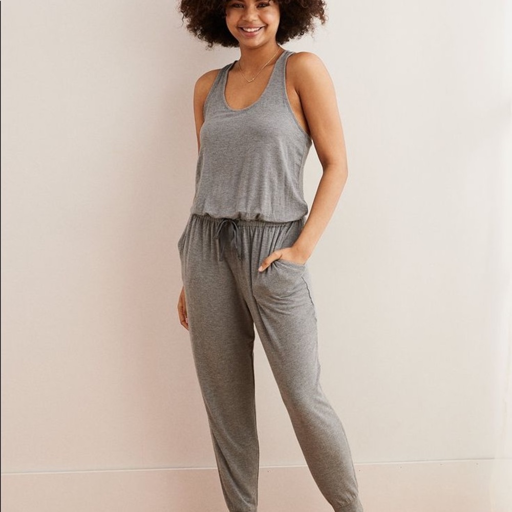 Aerie grey jumpsuit